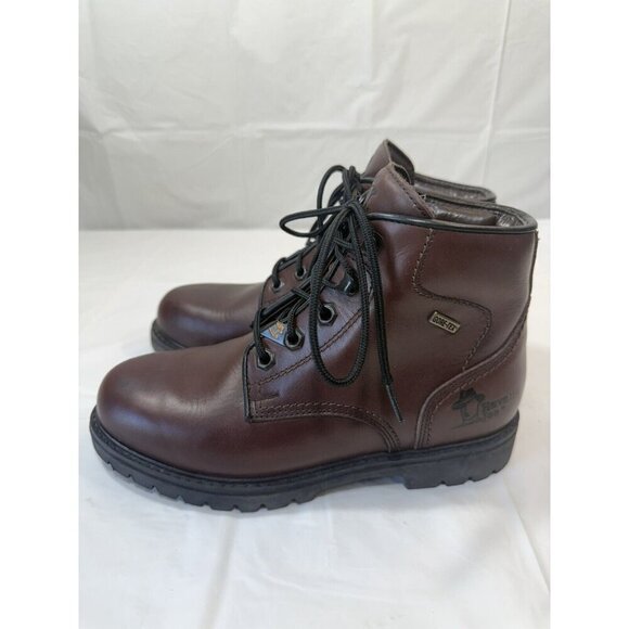 Havana Joe  Brown Leather Waterproof Gore Tex Chukka Boots Size 6 - Picture 3 of 12